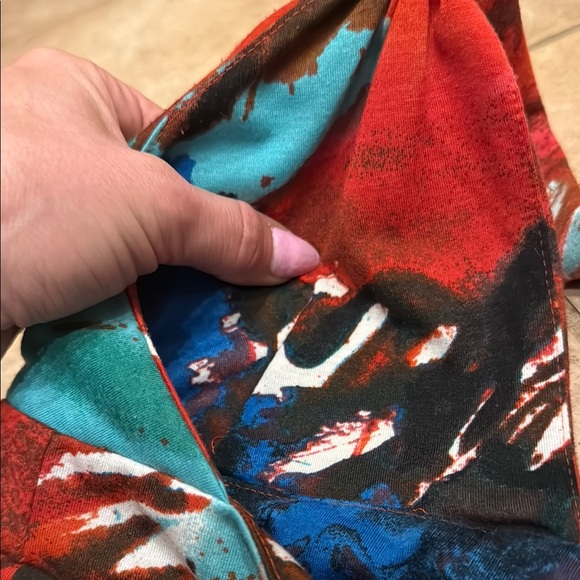 American Rag Blue and Red Halter Sundress - Picture 4 of 4